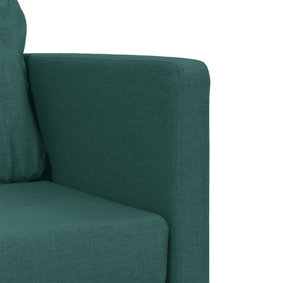 Slaapbank Vloermodel 2-In-1 112X174X55 Cm Stof Donkergroen