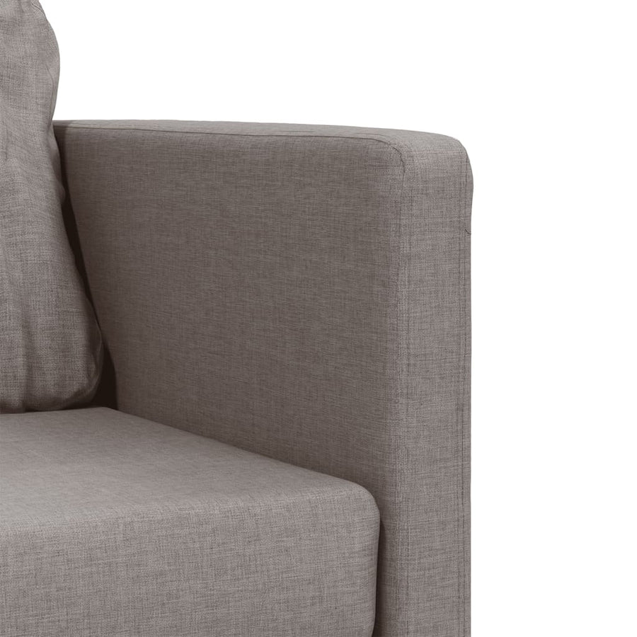 Slaapbank Vloermodel 2-In-1 112X174X55 Cm Stof Taupe