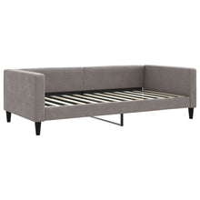 Slaapbank Stof 100 x 200 cm Taupe zonder matras
