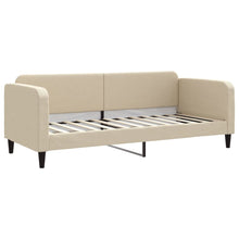 Slaapbank Stof Kleurig 80 x 200 cm Crème zonder matras