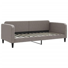 Slaapbank Stof 90 x 200 cm Taupe zonder matras