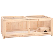 Hamsterkooi 104X52X38 Cm Massief Vurenhout