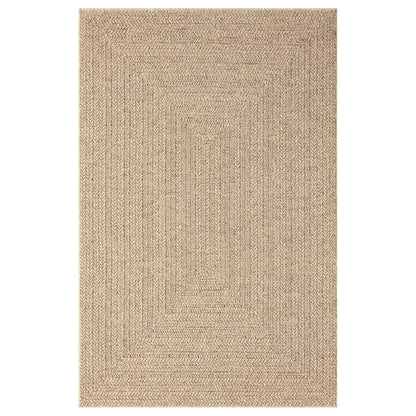 Vloerkleed Voor Binnen En Buiten Jute Look 200 x 290 cm Rechthoekig