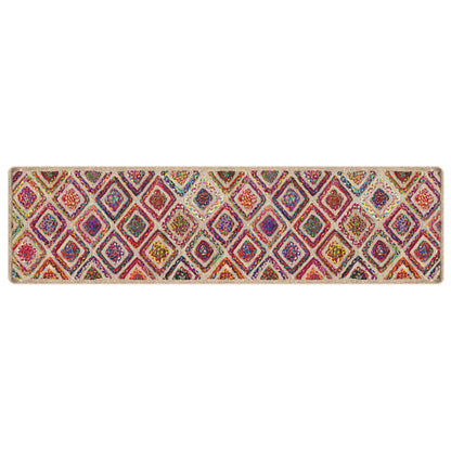 Vloerkleed Wasbaar Anti-Slip Meerkleurig Multikleur 80 x 300 cm