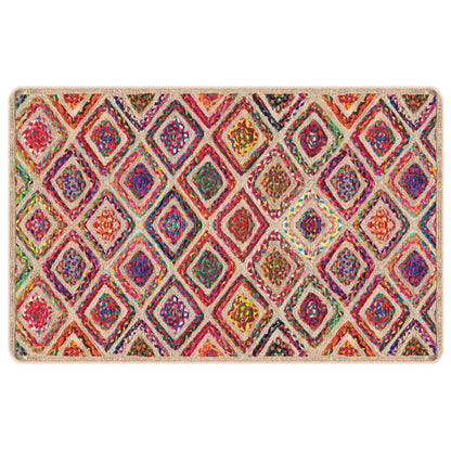 Vloerkleed Wasbaar Anti-Slip Meerkleurig Multikleur 190 x 300 cm