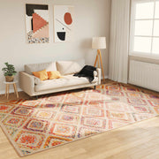 Vloerkleed 190x300 cm meerkleurig wasbaar anti-slip