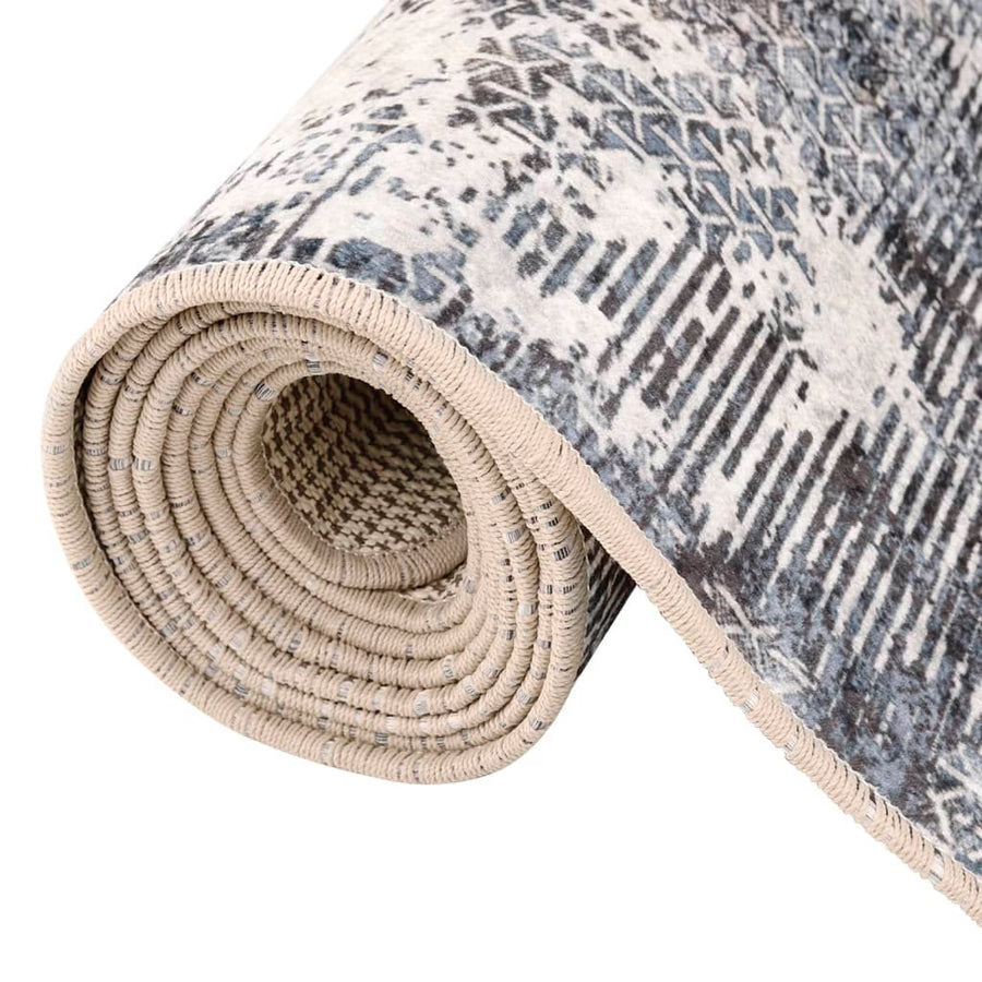 Vloerkleed wasbaar 120x180 cm meerkleurig