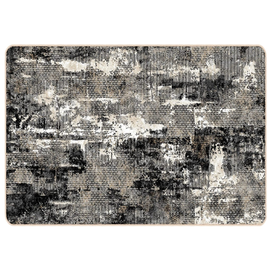 Vloerkleed wasbaar 160x230 cm meerkleurig