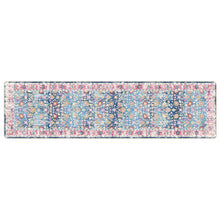Vloerkleed Wasbaar Anti-Slip Meerkleurig Blue And Pink 80 x 300 cm