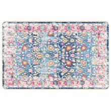 Vloerkleed Wasbaar Anti-Slip Meerkleurig Blue And Pink 190 x 300 cm