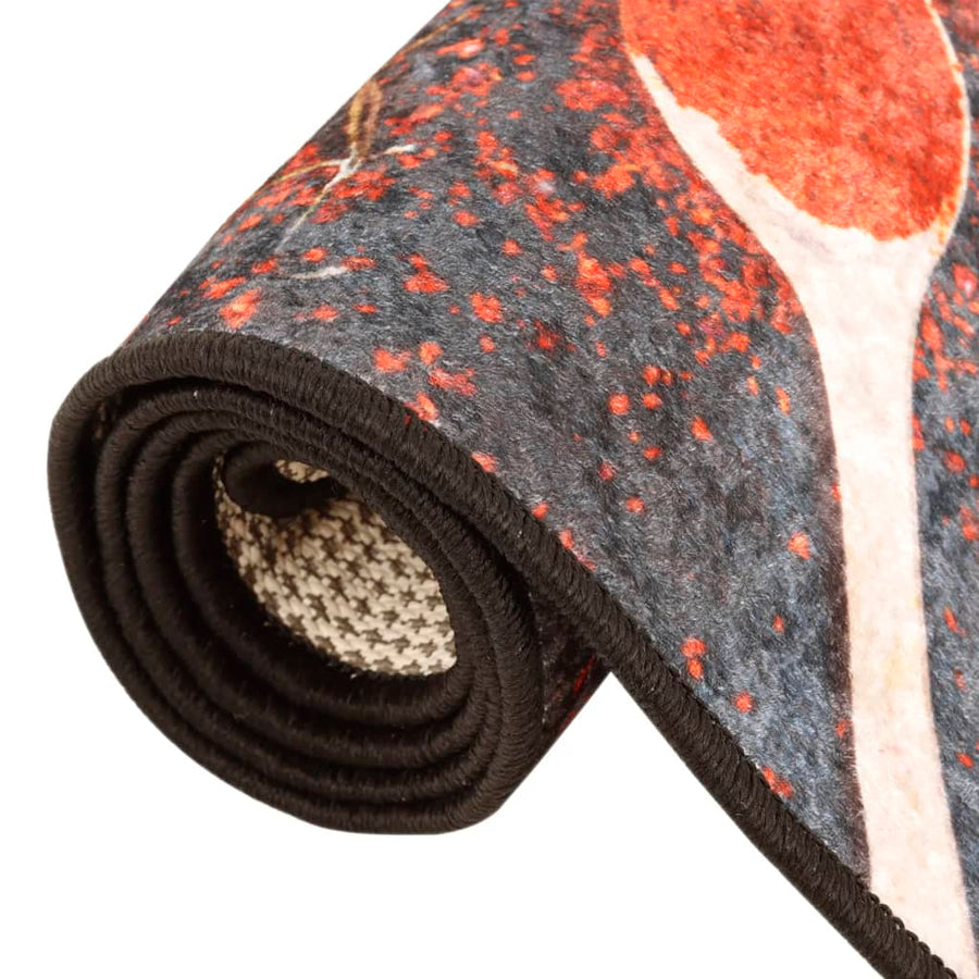 Keukenmat Wasbaar Anti-Slip 60X180 Cm Meerkleurig Blauw