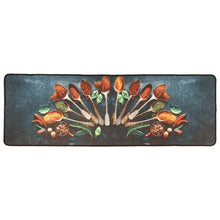 Keukenmat Wasbaar Anti-Slip 60X180 Cm Meerkleurig blauw en rood