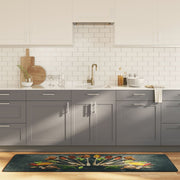 Washable anti-slip kitchen mat 60x180 cm multicoloured