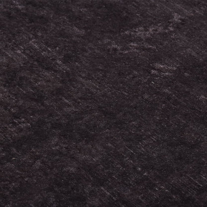 Vloerkleed Wasbaar Anti-Slip En Goudkleurig Zwart 400 x 300 cm