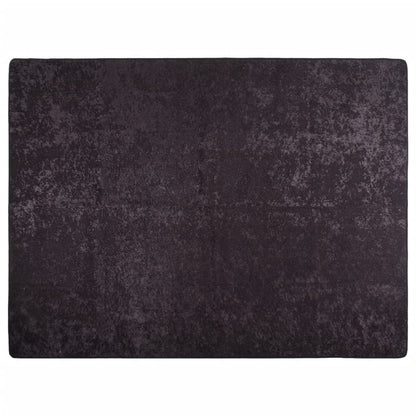 Vloerkleed wasbaar 400x300 cm antracietkleurig