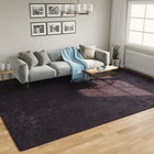 Vloerkleed 400x300 cm antraciet wasbaar