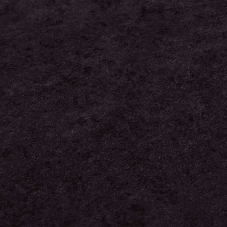 Vloerkleed Wasbaar Anti-Slip Kleurig Antraciet Ø 200 cm