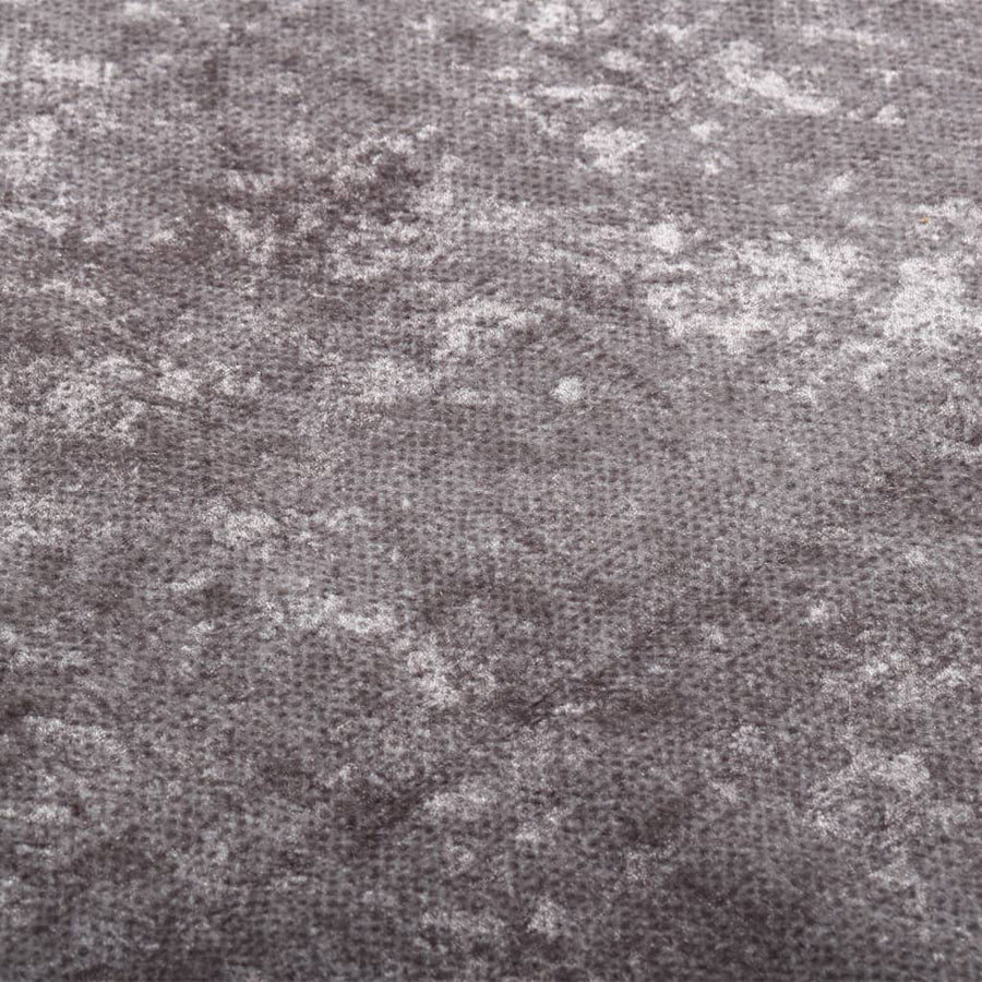 Vloerkleed Wasbaar Anti-Slip Grijs 400 x 300 cm