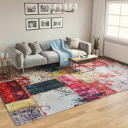Vloerkleed 400x300 cm wasbaar anti-slip meerkleurig