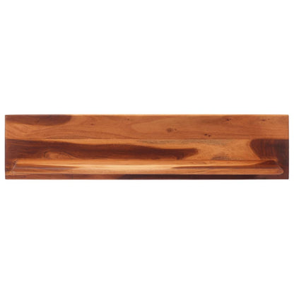 Wandschappen Massief Acaciahout 112 x 20 x 26 cm