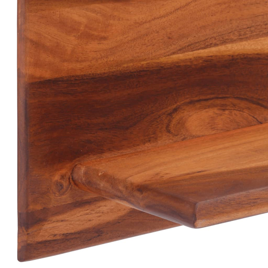 Wandschappen Massief Acaciahout 112 x 20 x 26 cm