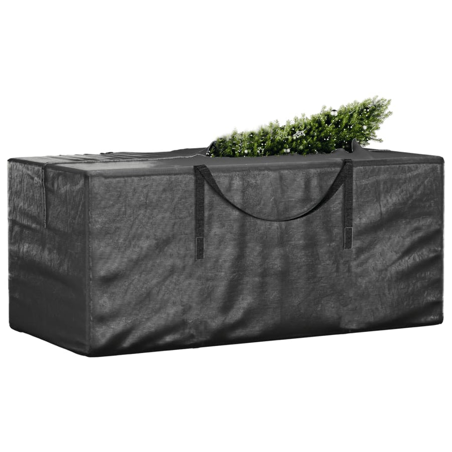 Opbergtas Voor Kerstbomen Polyetheen Zwart 1