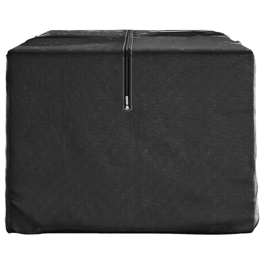 Opbergtassen Voor Kerstboom Polyetheen Zwart 2 135 x 40 x 55 cm