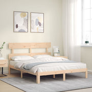 Bedframe massief grenenhout 160x200 cm