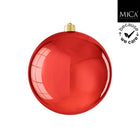 Mica Decorations Shatterproof Christmas Bauble 25 Cm Glossy Red