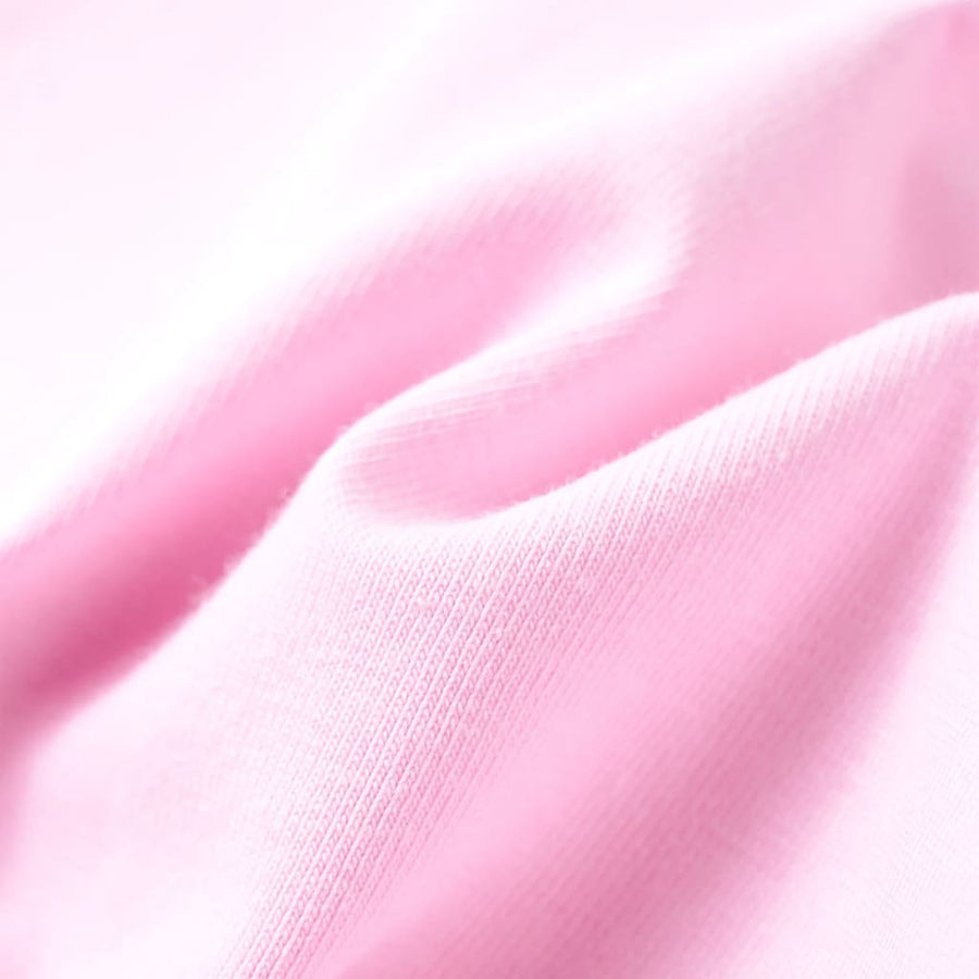 Kindershirt 116 lichtroze Roze