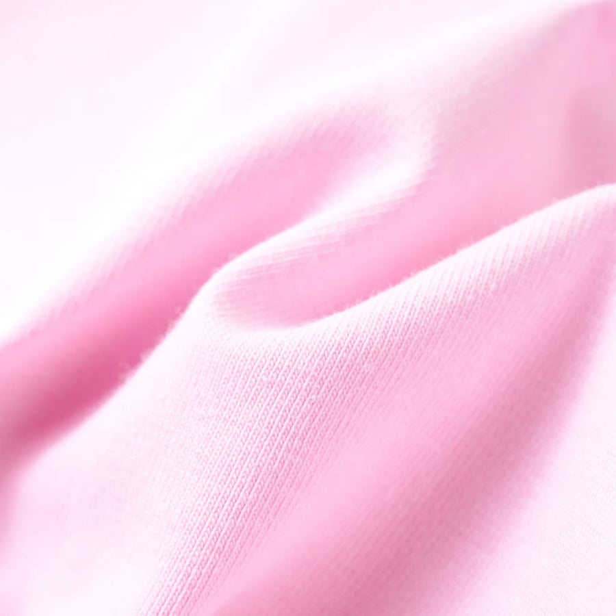 Kindershirt 128 lichtroze Roze