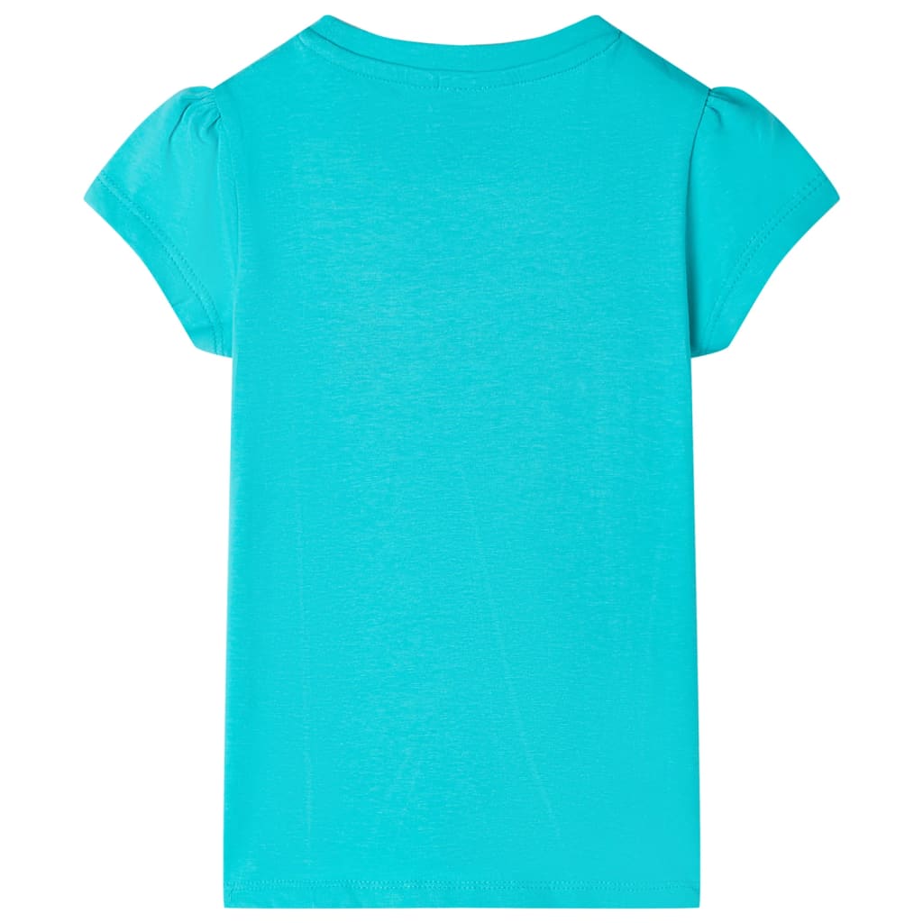 Kindershirt 116 mintkleurig Mintgroen 116