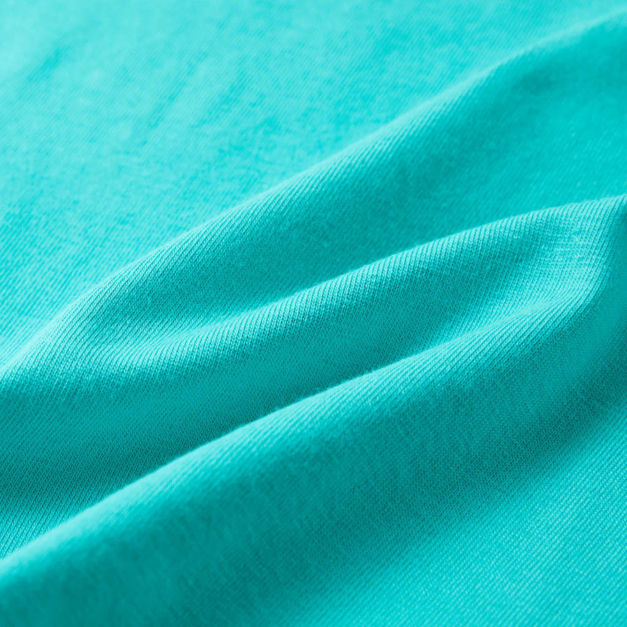 Kindershirt 128 mintkleurig Mintgroen 128