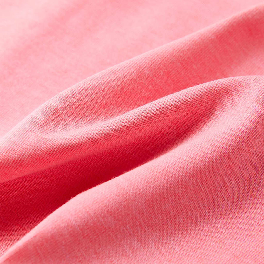 Kindershirt 116 neonroze Roze