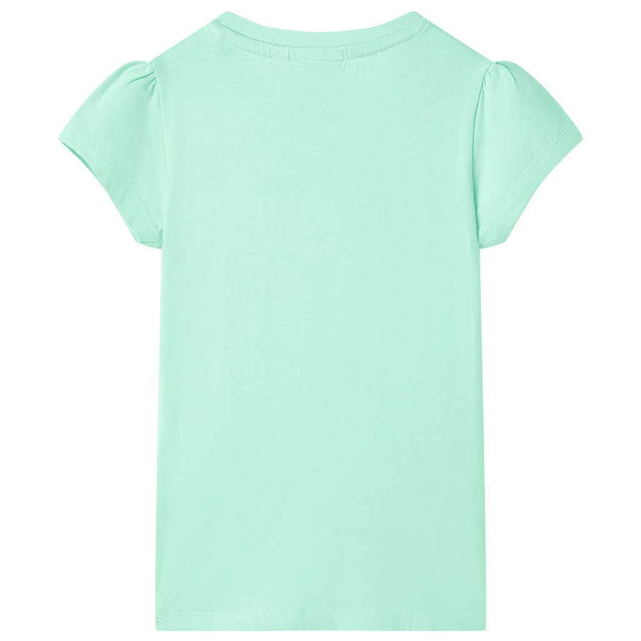 Kindershirt 116 felgroen Groen