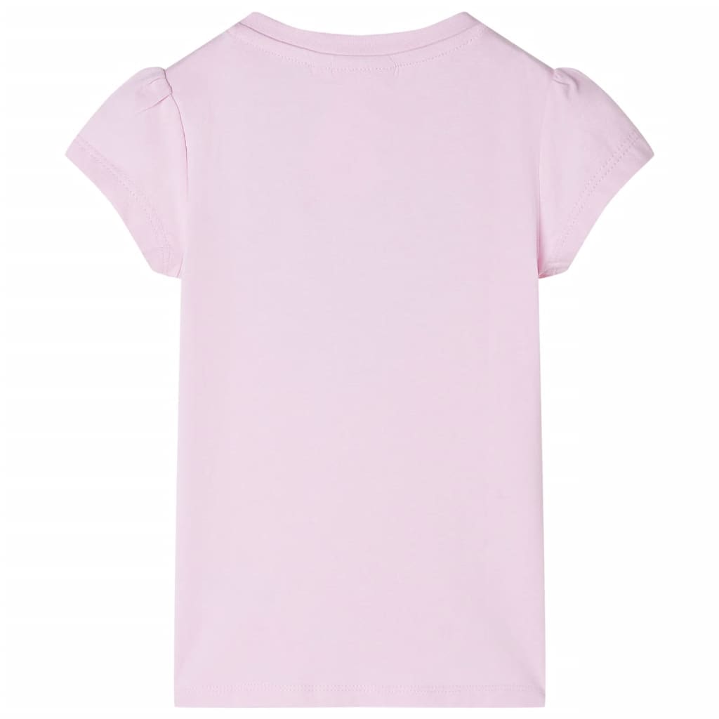 Kindershirt 104 lichtroze lichtroze 104