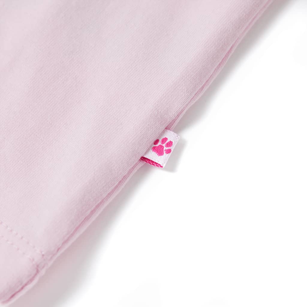 Kindershirt 104 lichtroze lichtroze 104