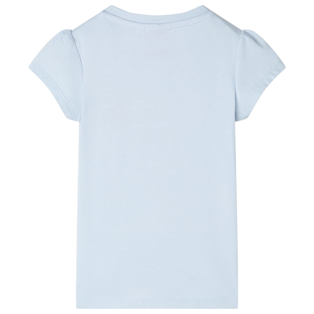 Kindershirt 128 lichtblauw lichtblauw 128