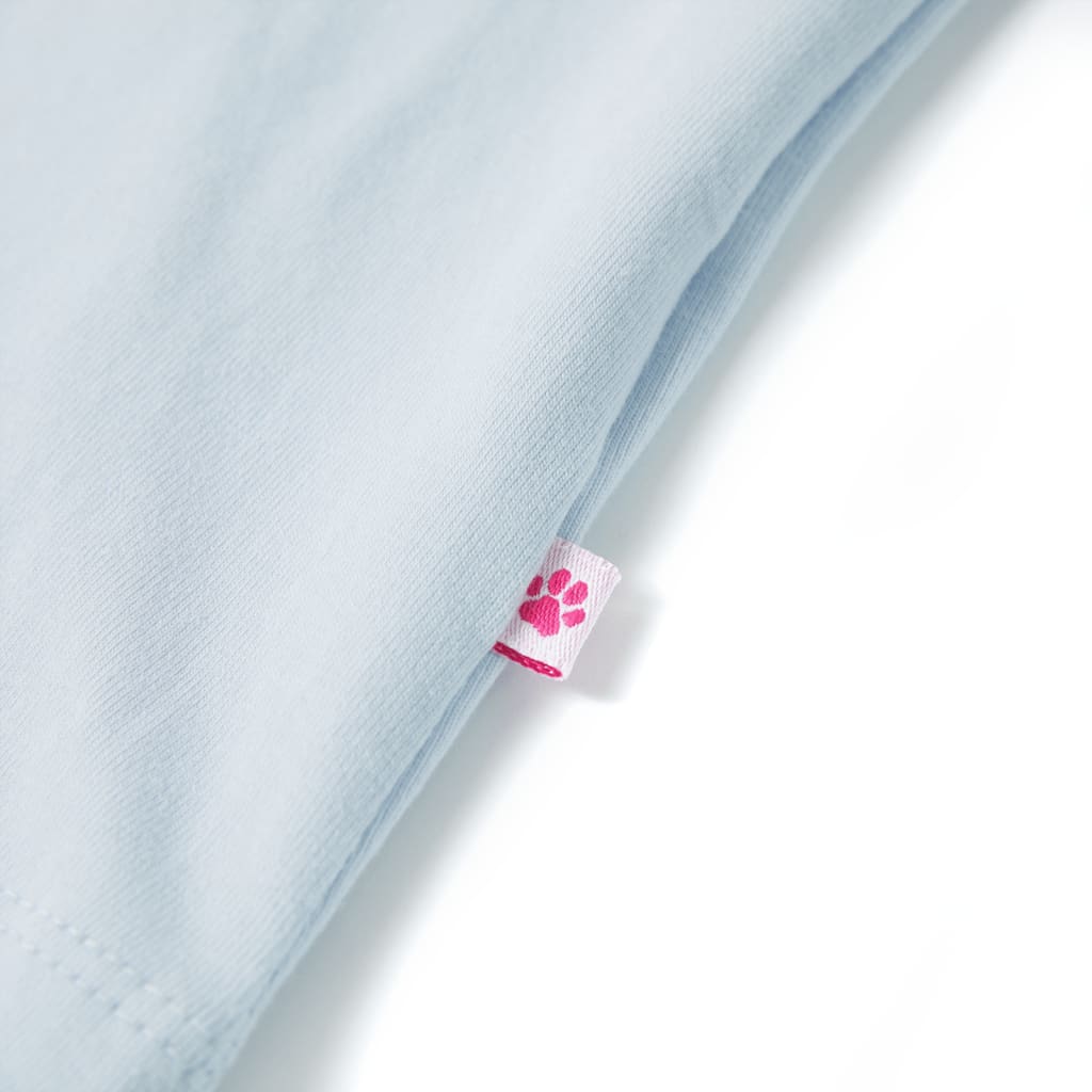 Kindershirt 128 lichtblauw lichtblauw 128