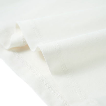 Kindershirt met mouwen met ruches 104 wit Wit