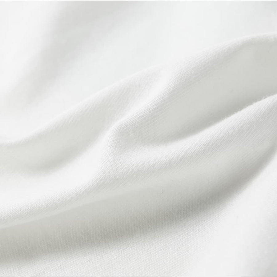 Kindershirt met mouwen met ruches 104 wit Wit