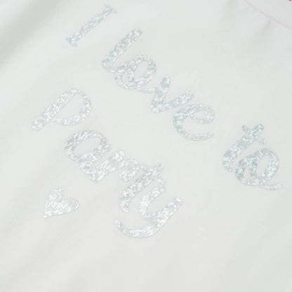 Kindershirt met mouwen met ruches 116 wit Wit