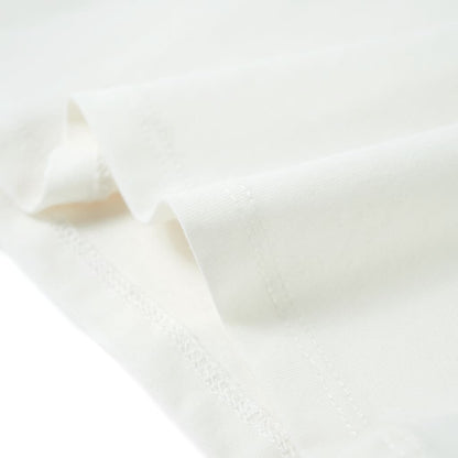 Kindershirt met mouwen met ruches 116 wit Wit
