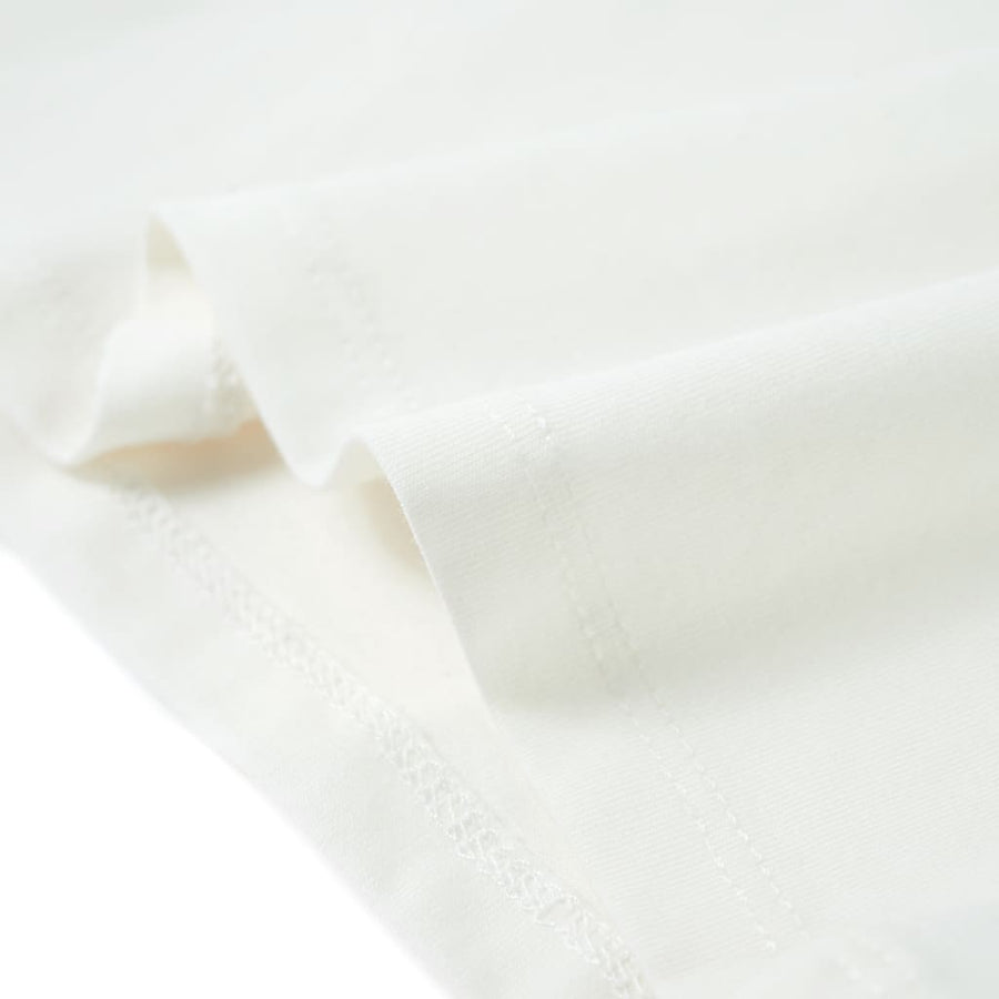 Kindershirt met mouwen met ruches 116 wit Wit