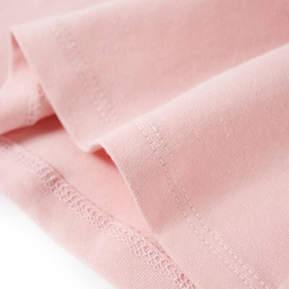 Kindershirt met ruches aan de mouwen 104 lichtroze lichtroze 104