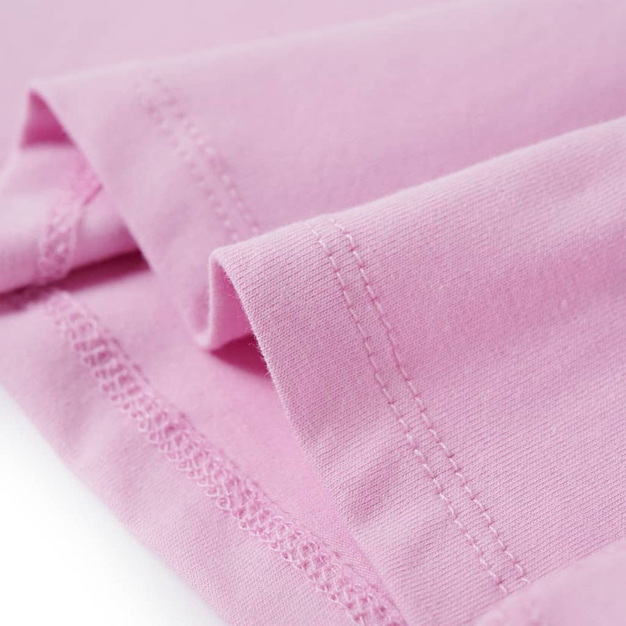 Kindershirt met ruches aan de mouwen 104 lila Lila