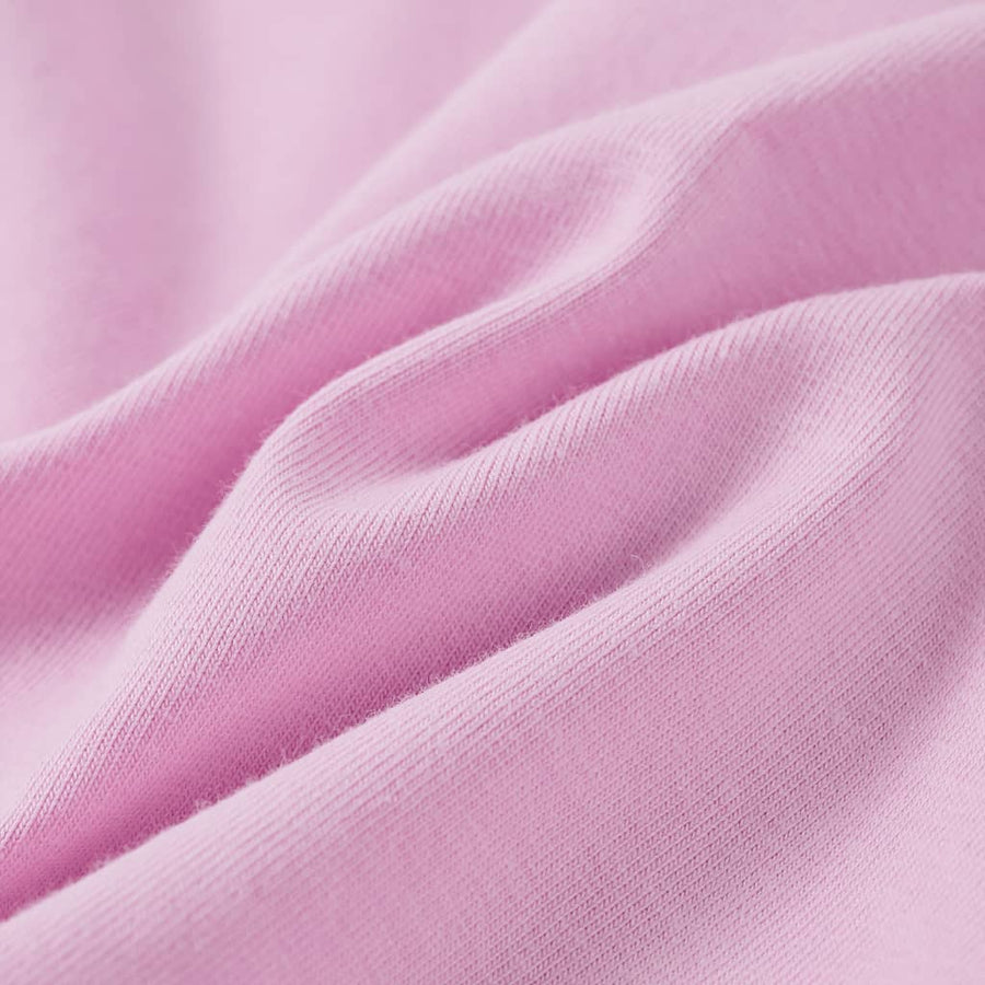 Kindershirt met ruches aan de mouwen 128 lila Lila