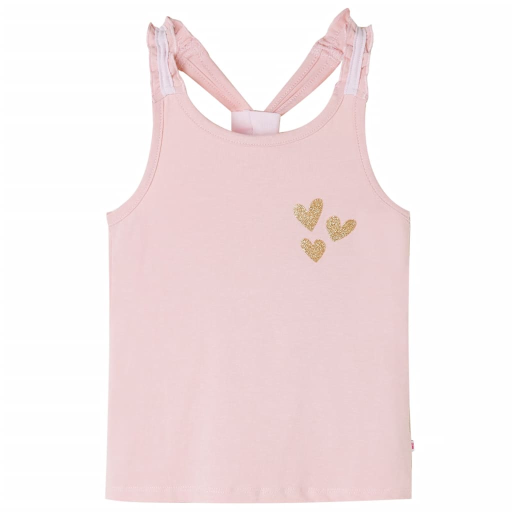 Kindertopje 116 lichtroze Roze