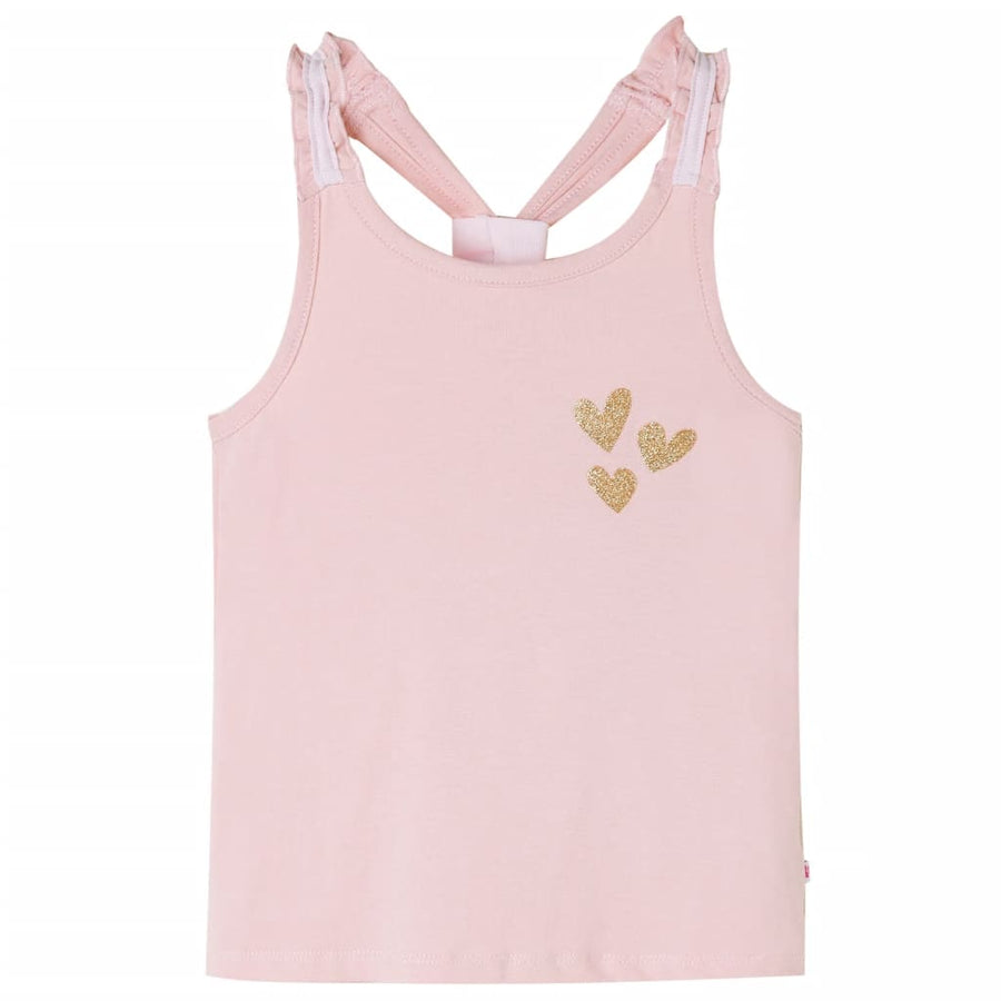 Kindertopje 116 lichtroze Roze