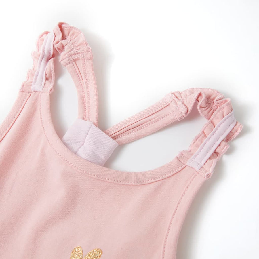 Kindertopje 116 lichtroze Roze